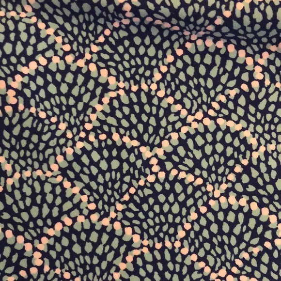 J. McLaughlin Carmel Pants In Fanned Blossom Catalina Cloth Sz M Blue Coastal - Picture 9 of 11